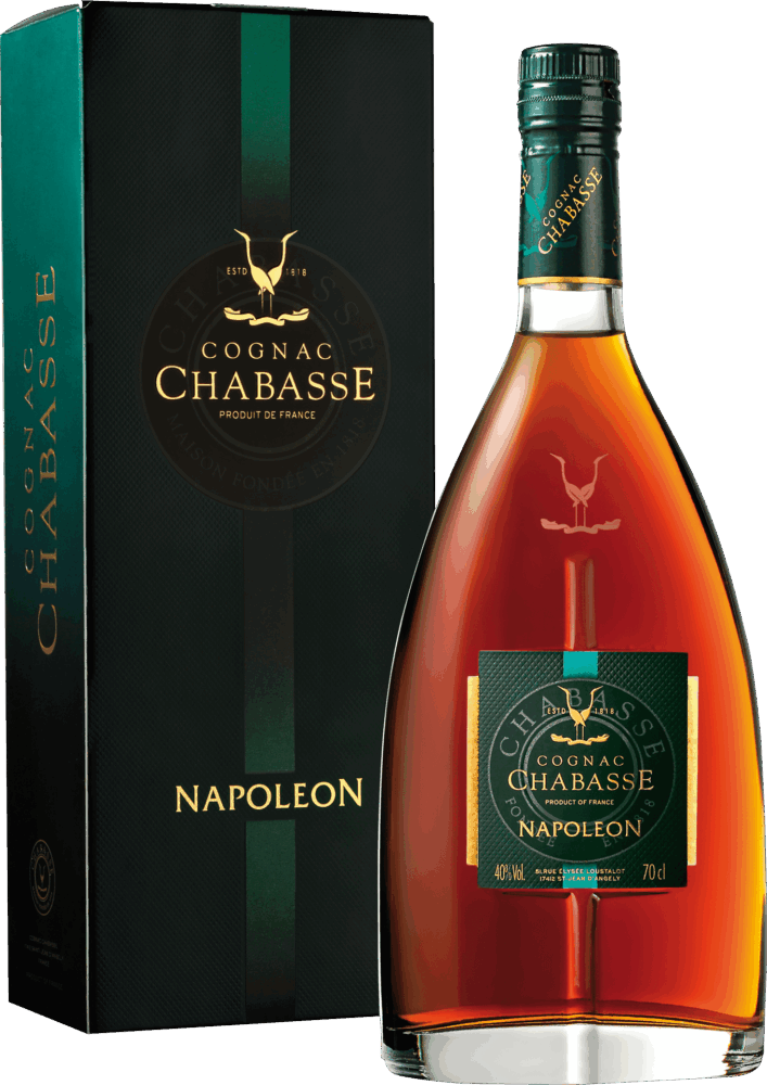 Cognac Chabasse Napoleon 12 Jahre In Gp NV  0.7 L Flasche