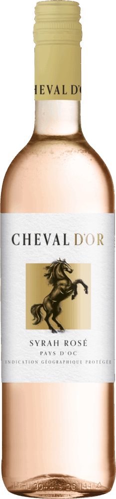 Cheval d’Or DOr Syrah Rosé 2025  0.75 L Flasche