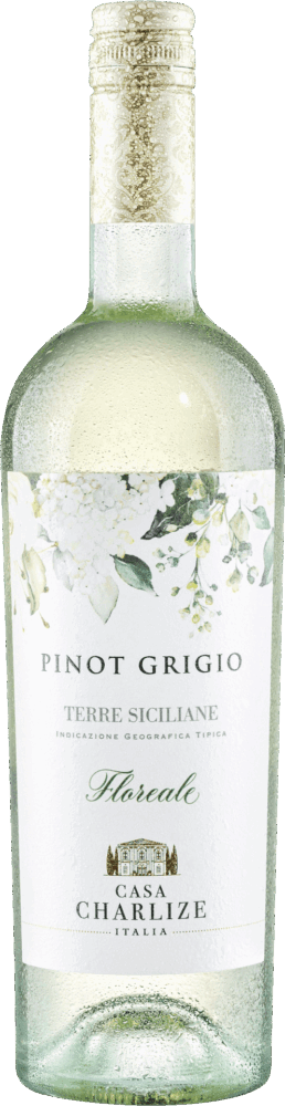 Cantine Casa Charlize Pinot Grigio Floreale Terre Siciliane Igp 2025  0.75 L Flasche