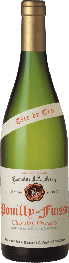 Domaine Ferret Pouilly-Fuissé Tête De Cru Clos Des Prouges,  Bio 2023  0.75 L Flasche