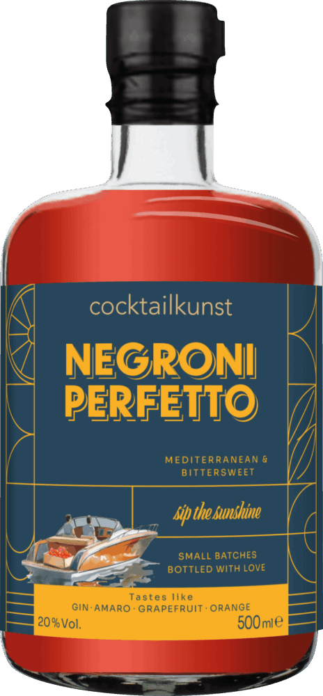 Cocktailkunst Negroni Perfetto NV  0.5 L Flasche