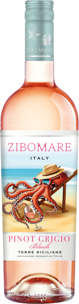 Cantine Terre Collina Pinot Grigio Blush Zibomare 2025  0.75 L Flasche