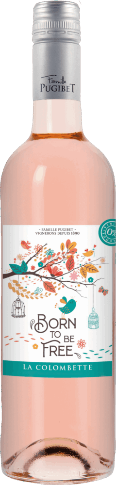 Famille Pugibet Born To Be Free Rosé NV  0.75 L Flasche