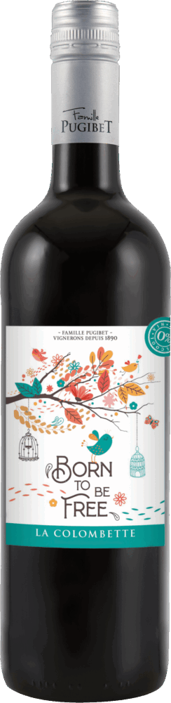 Famille Pugibet Born To Be Free Rouge NV  0.75 L Flasche