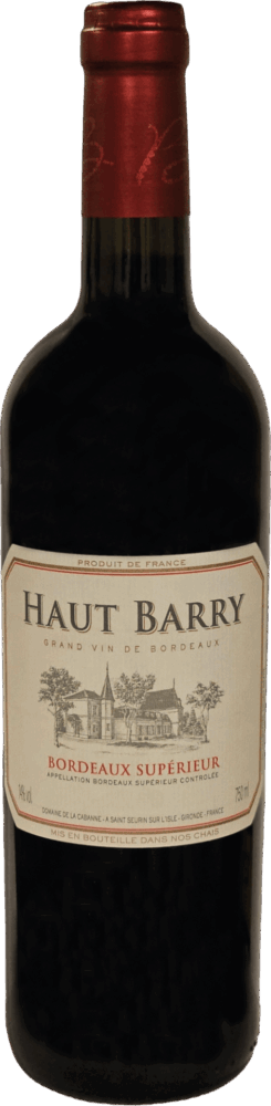 Haut Barry Bordeaux Supérieur 2022  0.75 L Flasche