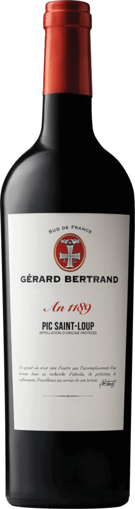 Gérard Bertrand Heritage 1189 Pic-Saint-Loup 2024  0.75 L Flasche
