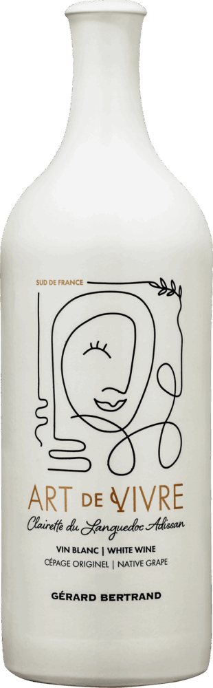 Gérard Bertrand Art de Vivre Clairette Du Languedoc Adissan Blanc 2023  0.75 L Flasche