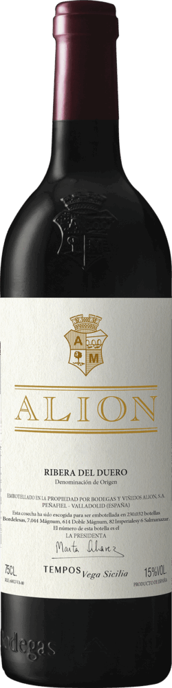 Alión Alión 2022  0.75 L Flasche