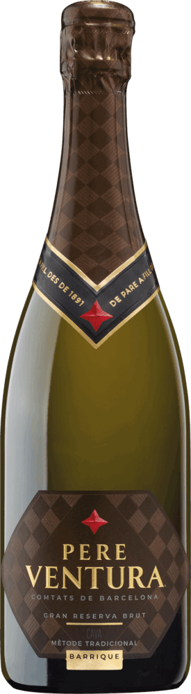 Pere Ventura Cava Gran Reserva Brut Macabeu, Xarel·Lo, Parellada Barrique 2021  0.75 L Flasche