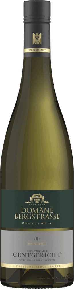 Domäne Bergstraße / Kloster Eberbach Heppenheimer Centgericht Weißburgunder Crescentia Vdp. Erste Lage 2024  0.75 L Flasche