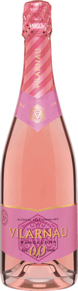 González Byass Vilarnau Cava Rosado Alkoholfrei NV  0.75 L Flasche