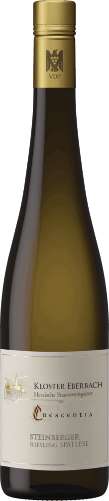 Kloster Eberbach Steinberger Riesling Spätlese Crescentia Goldkapsel 2012  0.75 L Flasche