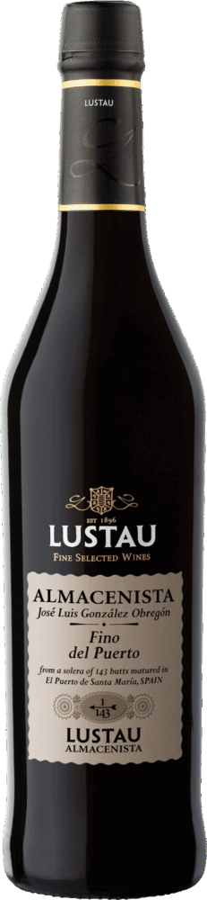 Lustau Almacenista Fino Del Puerto Gonzalez Obregón NV  0.5 L Flasche