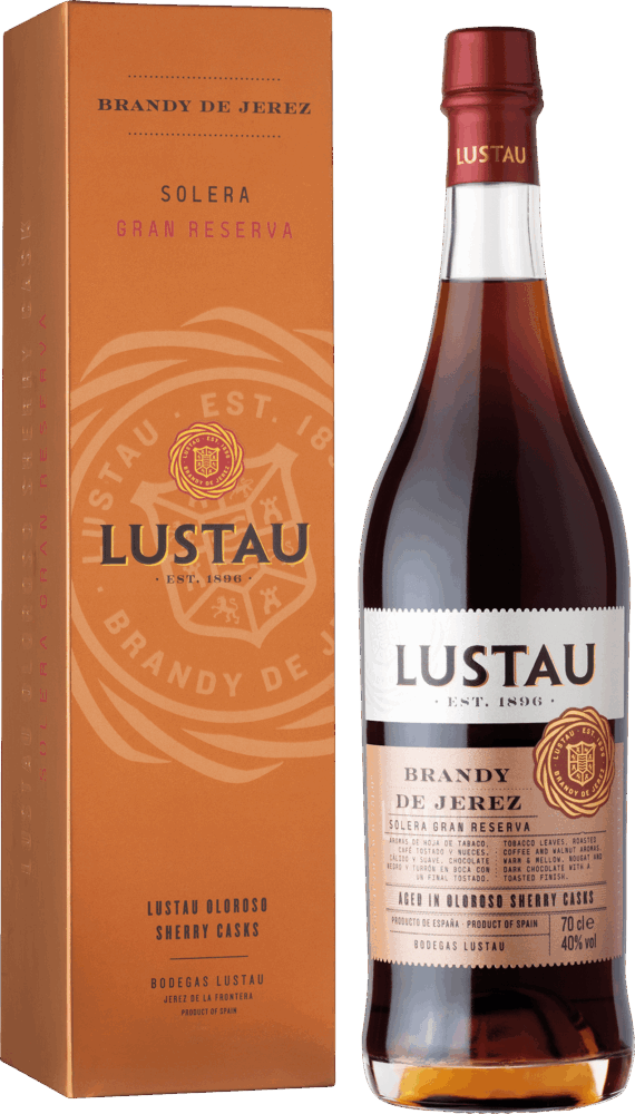 Lustau Brandy Solera Gran Reserva Oloroso Casks In Gp NV  0.7 L Flasche