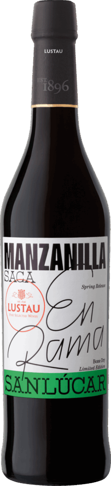 Lustau 3 En Rama Manzanill Saca Jerez-Xérès-Sherry NV  0.5 L Flasche