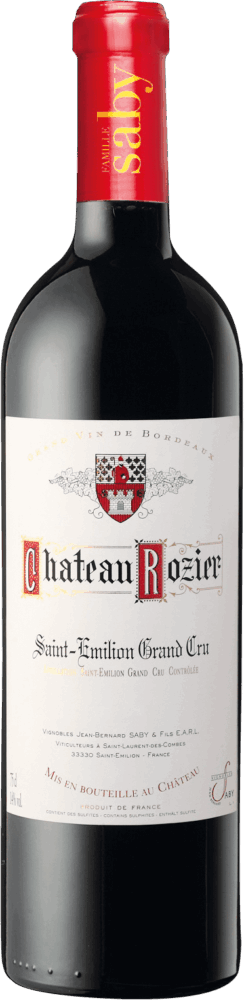 Château Rozier Grand Cru Saint Émilion