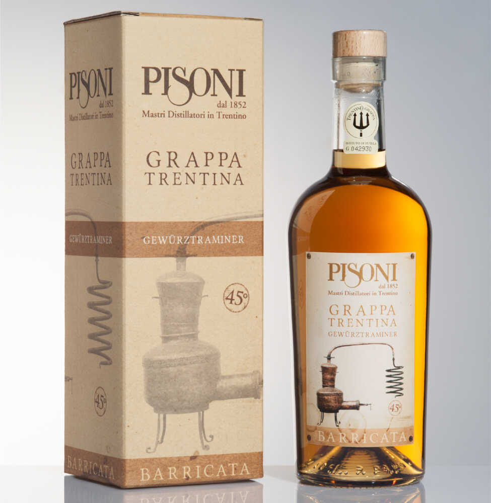 Grappa Gewürztraminer Barricata