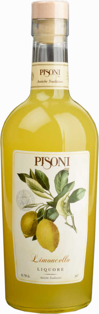 Distilleria Pisoni Limoncello Grappa mit Zitrone NV  0.7 L Flasche