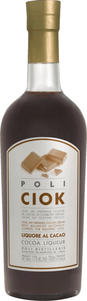 Jacopo Poli Kreme 17 Ciok Kakaolikör NV  0.7 L Flasche