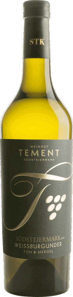 Tement Weißburgunder Ton & Mergel Südsteiermark Dac Südsteiermark 2025  0.75 L Flasche