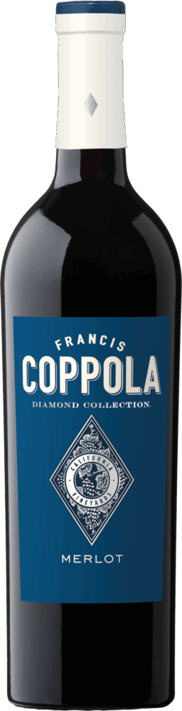 Francis Coppola Diamond Collection Merlot 2022  0.75 L Flasche