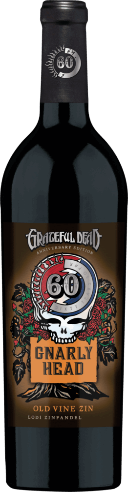 Delicato Family Wines Gnarly Head Grateful Dead Old Vine Zinfandel 2023  0.75 L Flasche