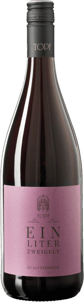 Johann Topf Zweigelt Liter 2021  1 L Flasche