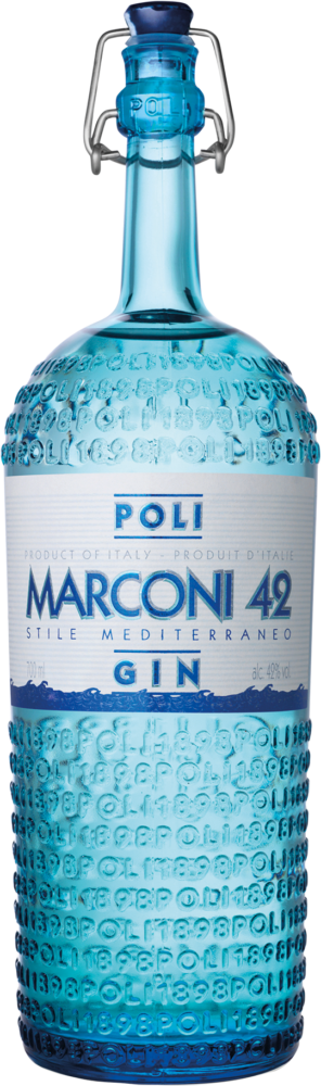 Jacopo Poli Marconi 42 Gin Mediterraneo NV  0.7 L Flasche
