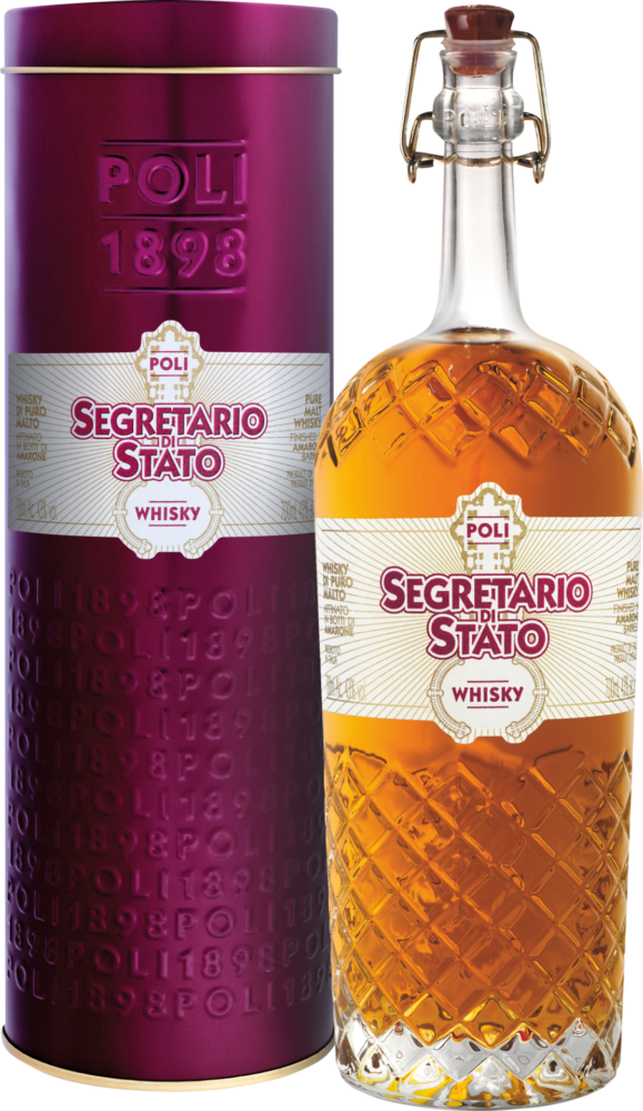 Jacopo Poli Segretario Di Stato Pure Malt Whisky NV  0.7 L Flasche