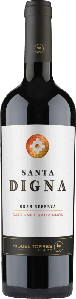 Miguel Torres Chile Santa Digna Gran Reserva Cabernet Sauvignon Valle de Curicó 2024  0.75 L Flasche