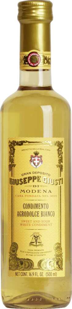 Giuseppe Giusti Bianco Condimento Agrodolce Bianco NV  0.5 L Flasche