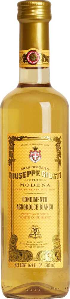 Giuseppe Giusti Bianco Condimento Agrodolce Bianco NV  0.5 L Flasche