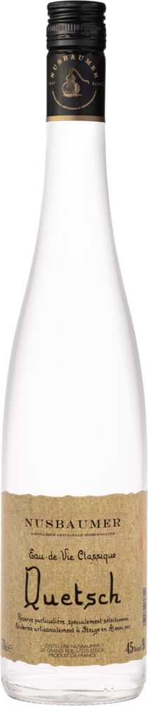 Distillerie Nusbaumer Quetsch Zwetschgenbrand Aus Dem Elsass NV  0.7 L Flasche