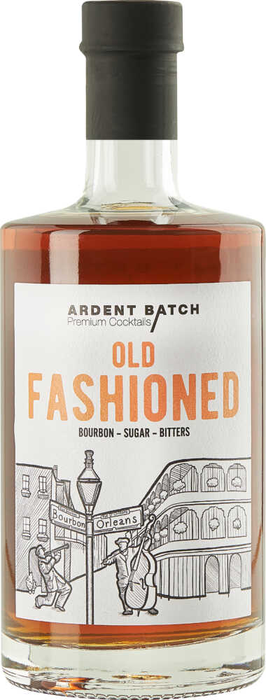 Ardent Batch No4 The Old Fashioned Bourbon-Sugar-Bitters Spirituose NV  0.5 L Flasche