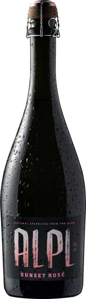 Alpl Sunset Rosé Apfelcider NV  0.75 L Flasche