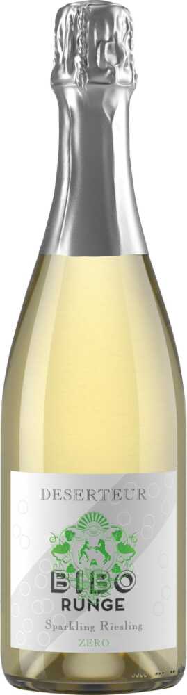 Bibo Runge Deserteur Sparkling Riesling Zero Schäumendes Getränk Aus Entalkoholisiertem NV  0.75 L Flasche