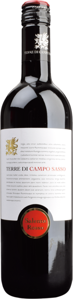 Terre Di Campo Sasso Salento Rosso 2023  0.75 L Flasche