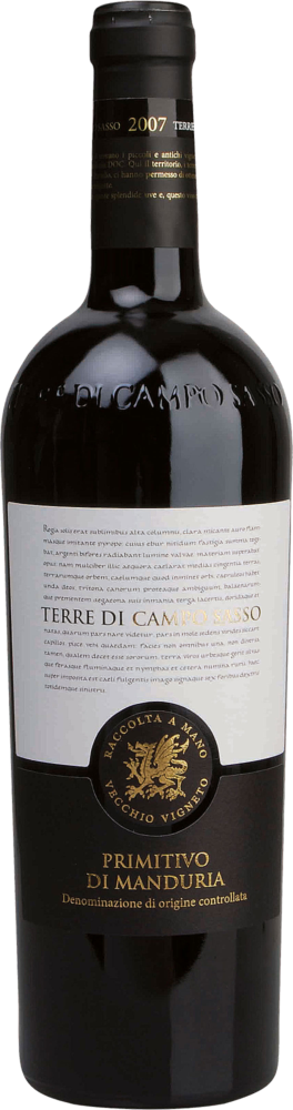 Terre Di Campo Sasso Primitivo Manduria 2023  0.75 L Flasche