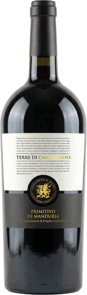 Terre di Camposso Primitivo  Manduria 2023  1.5 L Magnum