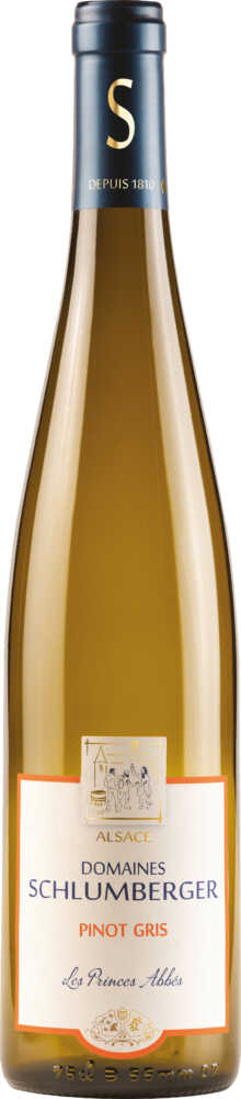 Domaines Schlumberger Pinot Gris Les Princes Abbés Ac Alsace 2023  0.75 L Flasche
