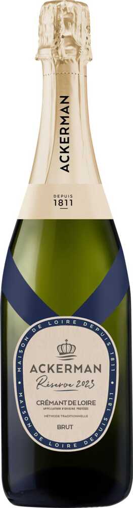 Ackerman Réserve Brut Crémant De Loire Aop 2023  0.75 L Flasche