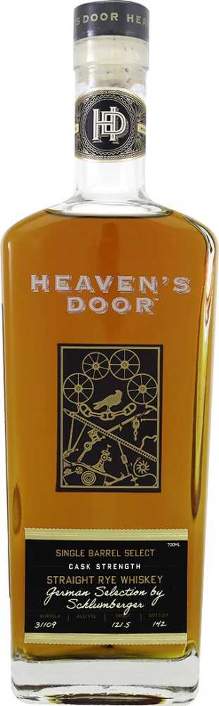 Heaven's Door Rye Schlumberger  Sel. 3 NV  0.7 L Flasche