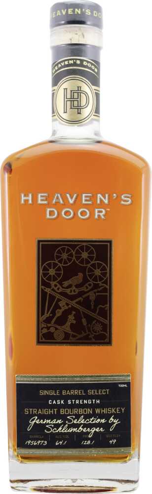 Heaven's Door Schlumberger Selection Kb2 Straight Kentucky Bourbon Whiskey5Y A002  0.7 L Flasche