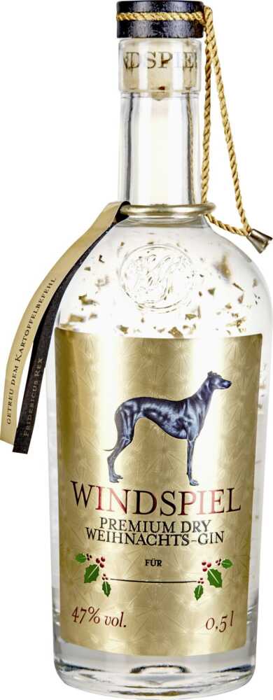 Windspiel Premium Dry Weihnachts-Gin Dry Gin NV  0.5 L Flasche