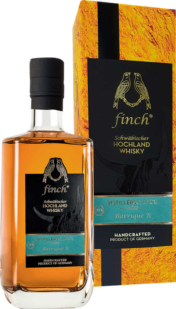 finch Whiskydestillerie Distillerschoice Barrique R 10 Years NV  0.5 L Flasche