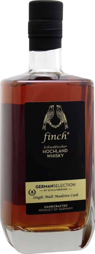 finch Whiskydestillerie German Selection By Schlumberger Single Cask Madeira8Y Schwäbischer Hochland Whisky NV  0.5 L Flasche
