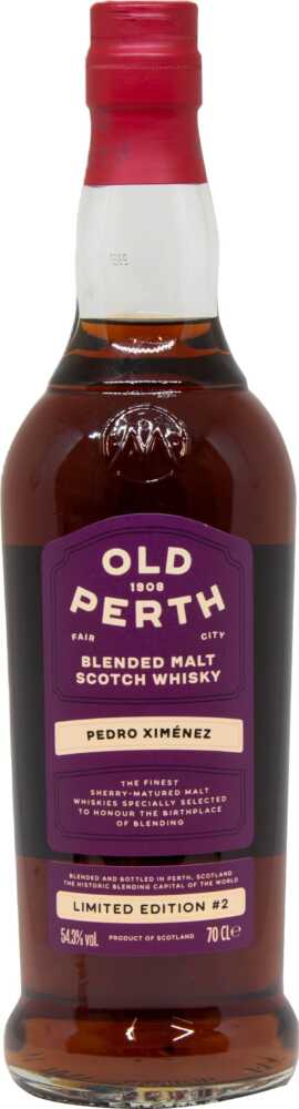 Old Perth Limited Edition P.X. 2.0 54 3% Abv Blended Malt