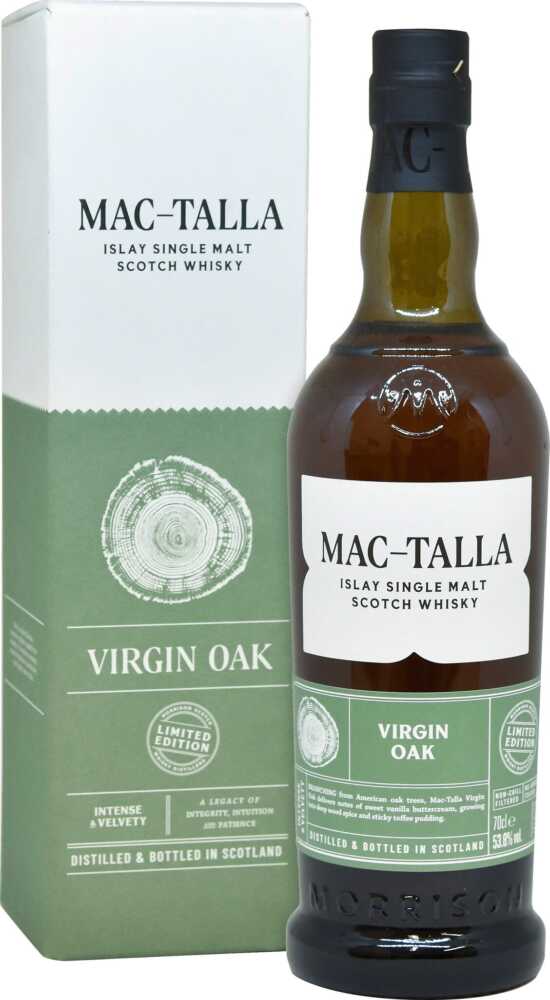 Morrison Scotch Whisky Distillers Mac-Talla Ltd Edition Virgin Oak Islay Single Malt NV  0.7 L Flasche