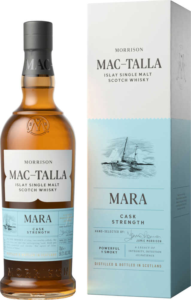 Morrison Scotch Whisky Distillers Mac-Talla Mara Cask Strength NV  0.7 L Flasche