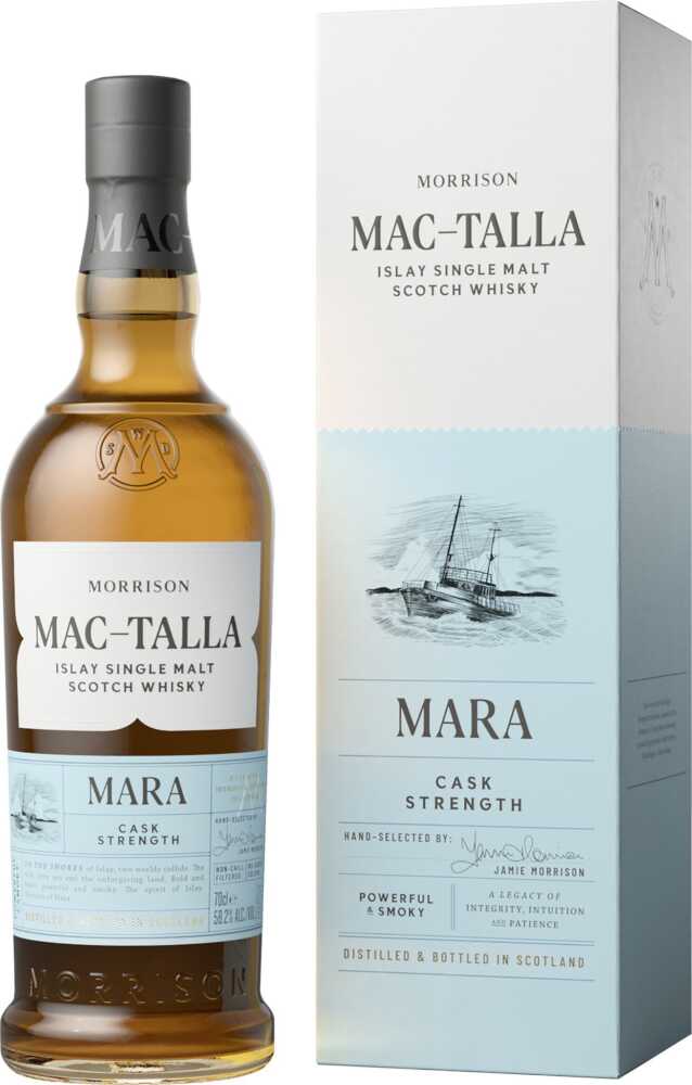 Morrison Scotch Whisky Distillers Mac-Talla Mara Cask Strength Single Malt NV  0.7 L Flasche